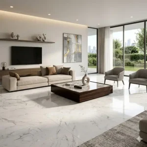 Alternative view of Gạch lát nền Việt Nam Eurotile Vân đá GIKS01G